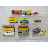 Matchbox - twelve diecast vehicles, six in original boxes comprising Nos 1, 13, 27, 31,