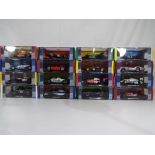 Diecast - Sixteen diecast model racing cars from the Atlas Editions Grand Prix Legends of Formula 1