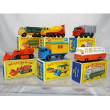 Matchbox - six diecast vehicles in original boxes comprising #4, #21, #26, #58, #60 and #68,