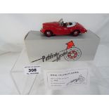 Pathfinder Models - a handbuilt 1:43 scale diecast model 1952 Jowett Jupiter convertible # PFM18