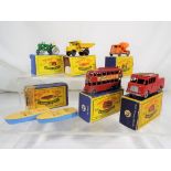 Matchbox - seven diecast vehicles in six original boxes comprising #4, #6, #26, #48,