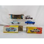 Dinky - A Dinky Toys # 136 Vauxhall Viva in blue with red interior,