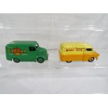 Dinky - two early diecast model vans comprising Trojan Cydrax,