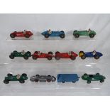 Dinky - a collection of early Dinky racing cars to include 23F, 23G, 23H, 23N, 23G, 23J, 23K, 23F,