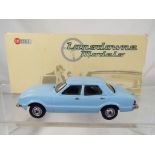 Lansdowne Models - a hand-built 1:43 scale white metal car 1979 Ford Cortina Mark 4 saloon,