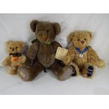 Steiff - A limited edition Steiff blond mohair Coronation bear,