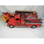 Tonka Toys - Two fire vehicles (unboxed),