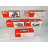 Somerville Models - five 1:43 scale hand-built diecast models comprising Volvo Amazon # 124,