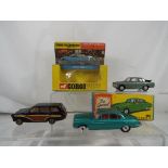 Corgi - Lot to include a Corgi Toys # 275 Rover 2000 TC in green with amber coloured sunrood,