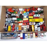 Matchbox - in excess of 50 unboxed diecast vehicles and one boxed, condition e to nm.