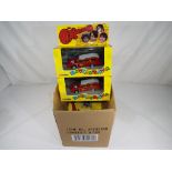 Corgi - six diecast models of the Monkeemobile in original trade box, ref CC52405,