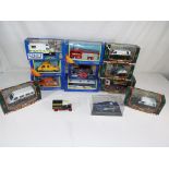 Diecast Models - thirteen diecast model motor vehicles predominantly by Corgi to include #59601,