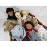 Dolls - five dressed dolls to include two Pedigree and other