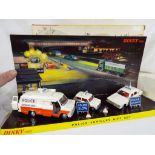 Dinky Toys -a Gift Set Police vehicles 250 Mini-Cooper, 255 Zodiac Police Car,