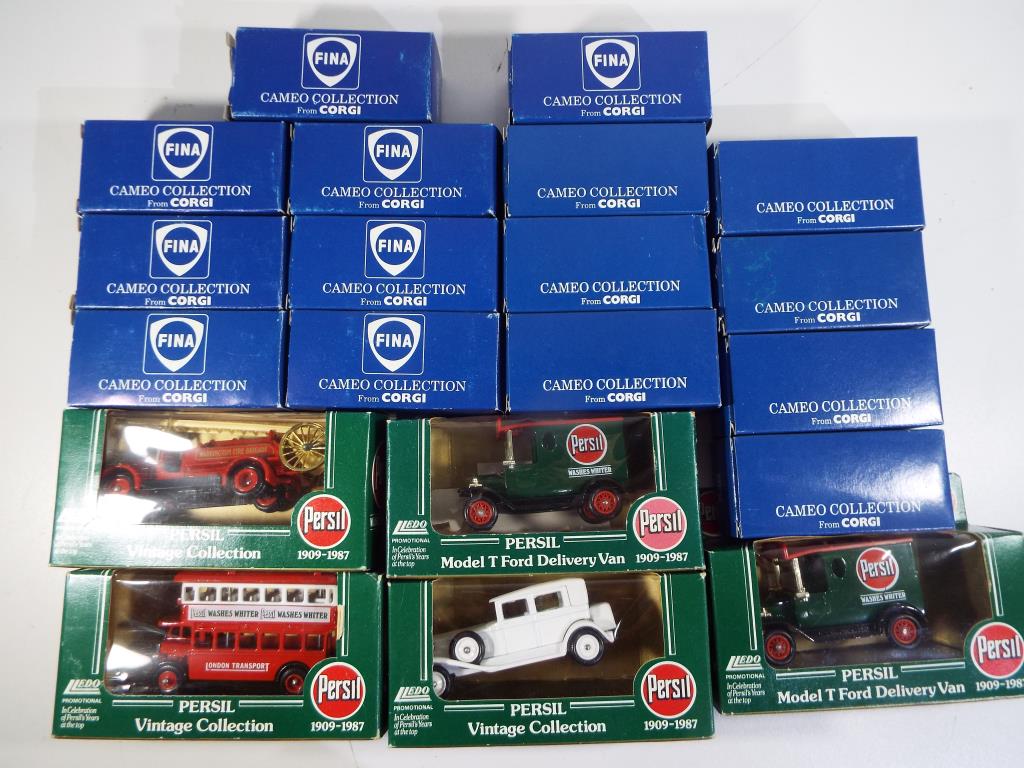 Corgi and Ledo - twenty diecast vehicles in original boxes comprising five Persil vintage