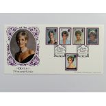 1998 Diana FDC