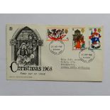 1968 Christmas FDC