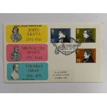 1971 Literary Anniversaries FDC