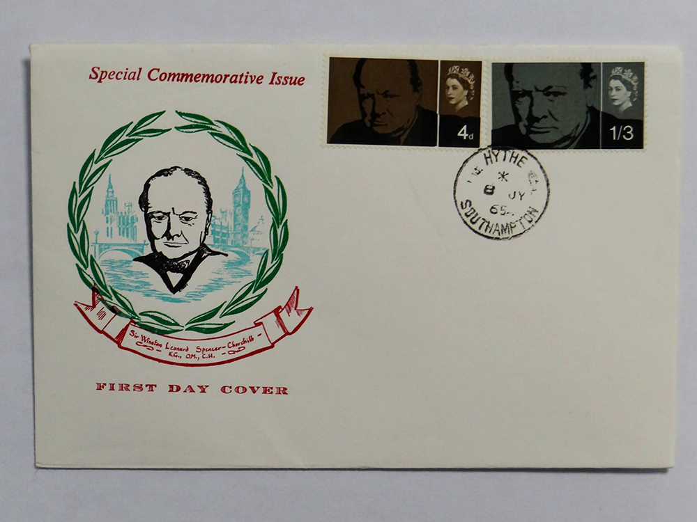 1965 Churchill FDC