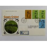 1973 Cricket FDC