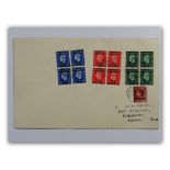 1937 Definitives FDC