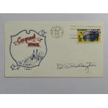 Deke Slayton signed cover