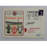 Tommy Docherty signed cover