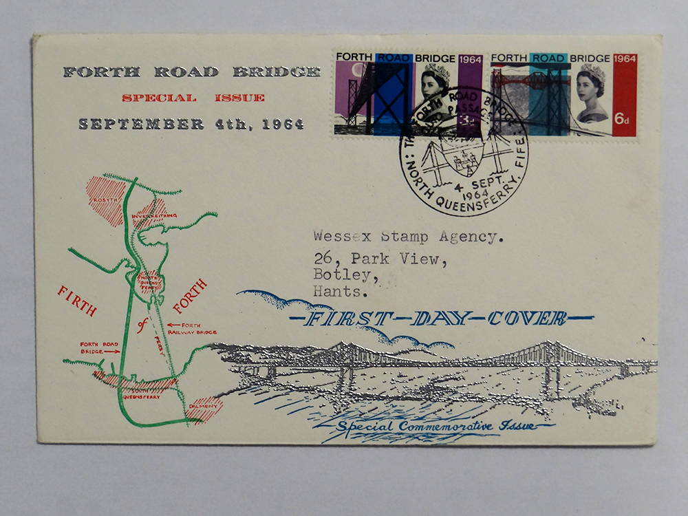 1964 Forth Road Bridge FDC