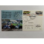 Nigel Mansell signed cover