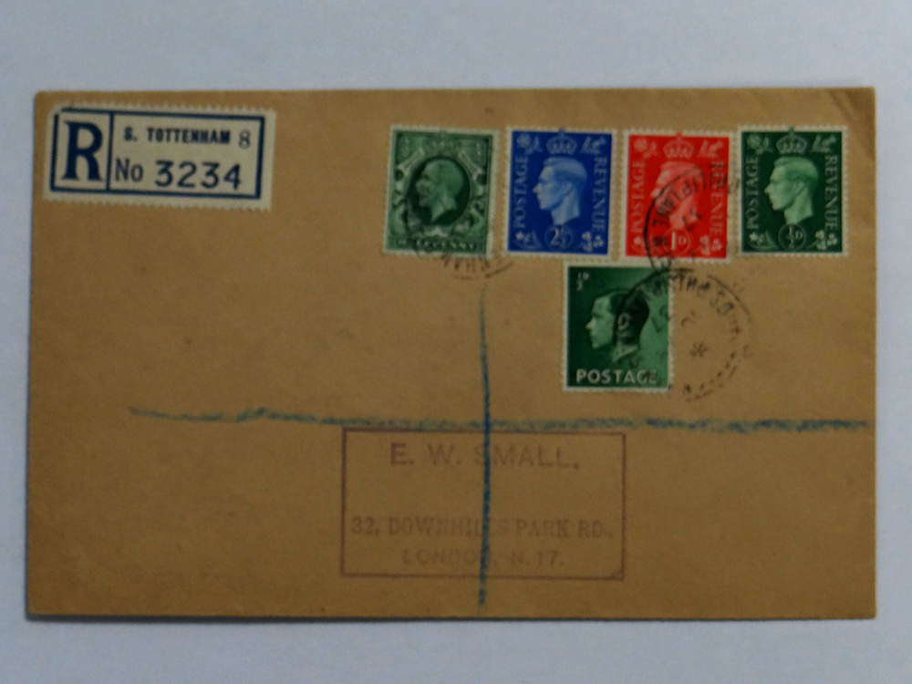 1937 Definitives FDC