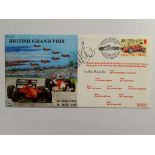 Martin Brundle signed cover