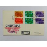 1975 Christmas FDC