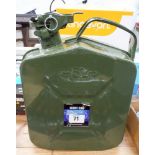 A 5ltr Jerry can