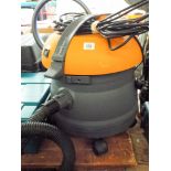 A Taski Bora cylinder vacuum cleaner