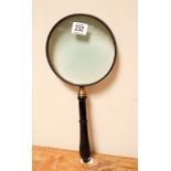 A very large magnifying glass