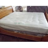 New 5 foot two drawer divan set with pocket sprung mattress