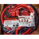 A 800amp 3mtr length jump lead set