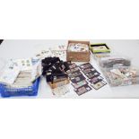 A large quantity of assorted stamps and first day covers.