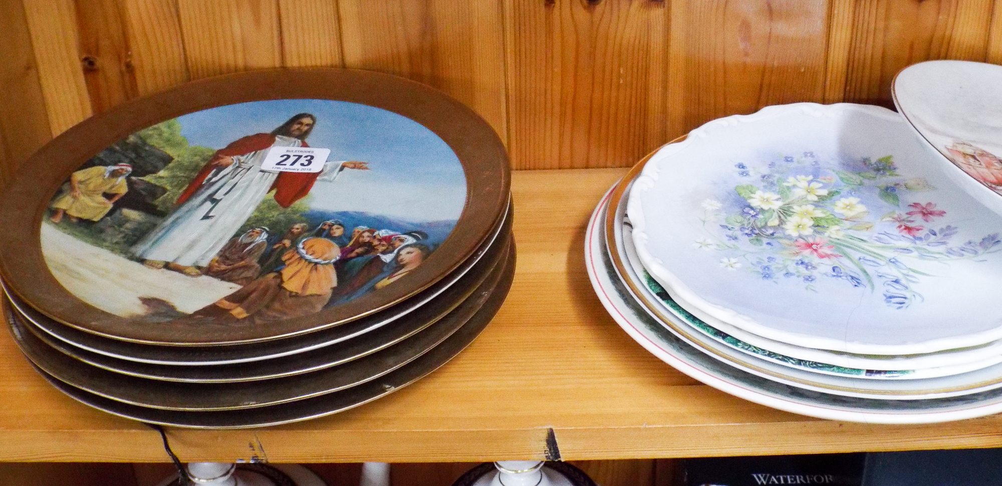 Various decorative plates