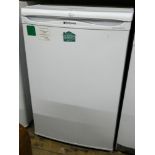 A Hotpoint work top height fridge