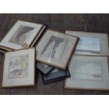 A large quantity of old pictures, prints,