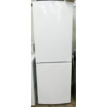 A Bosch fridge freezer with slightly larger fridge compartment on top