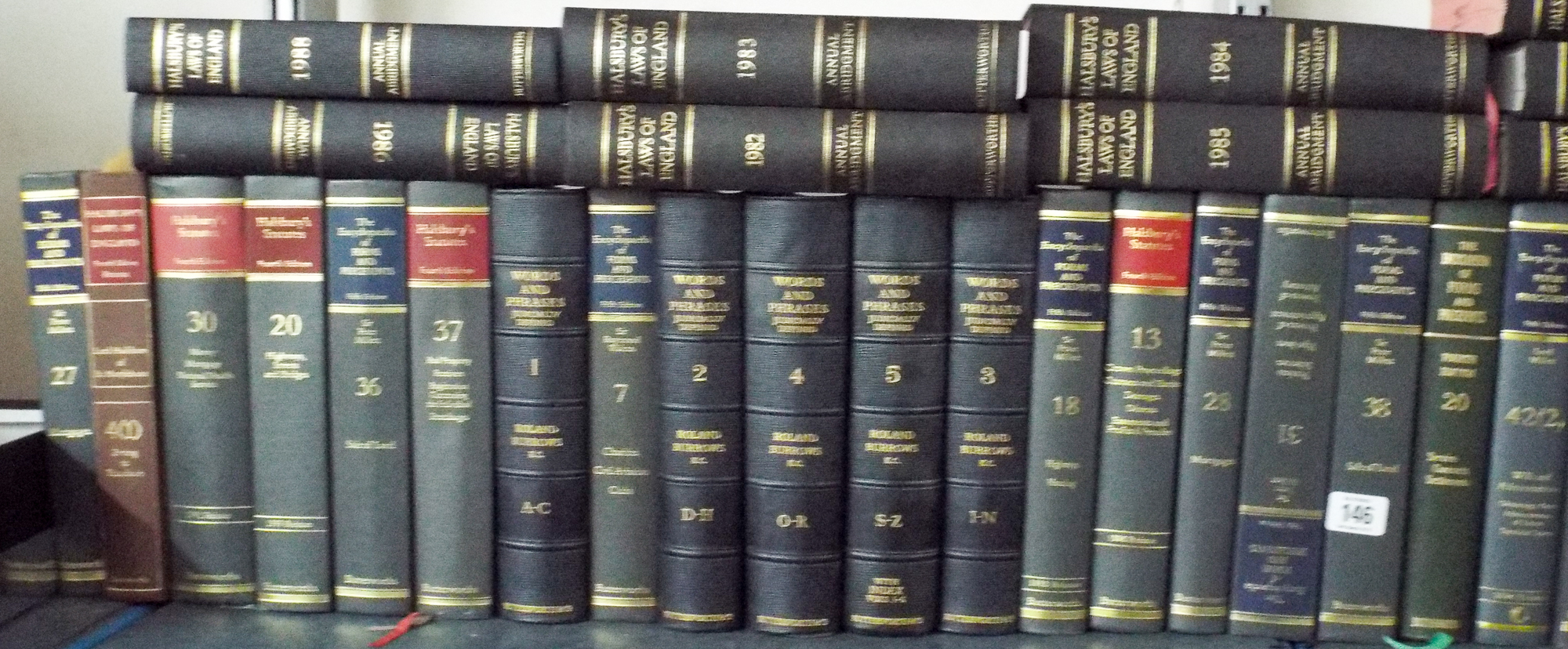 Approximately 38 words and phrases Encyclopedia of Forms and President and other law books