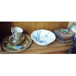 Japanese tea ware, plates,