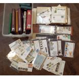 A very large accumulation of British and Commonwealth first day covers and postal history,