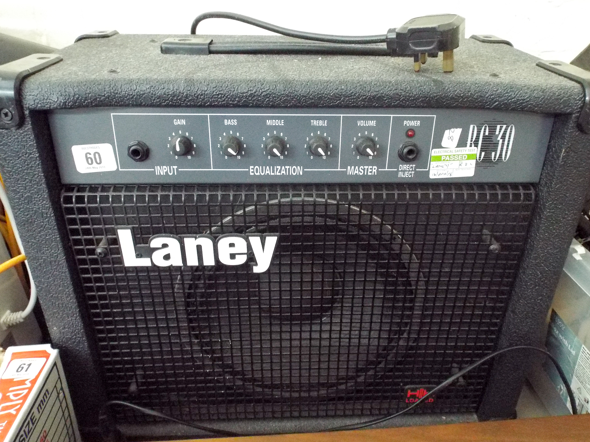 A Laney BC30 amplifier