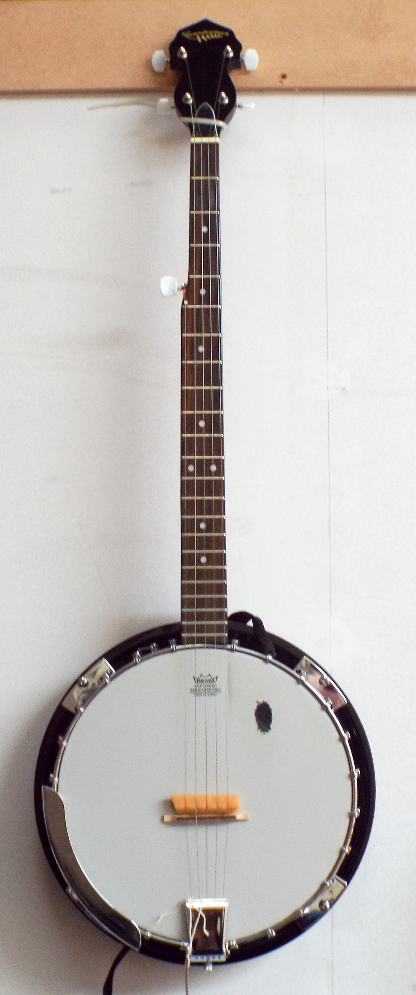 A Countryman Weather King Banjo together with a carrying case