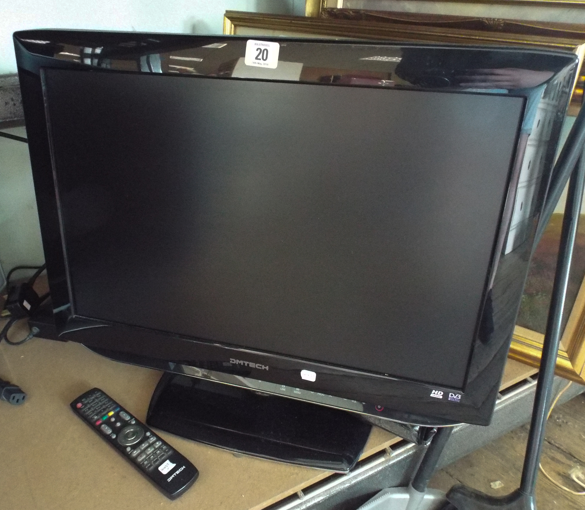 A Dmtech 22" digital LCD TV with freeview etc and integrated DVD box