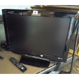 A Dmtech 22" digital LCD TV with freeview etc and integrated DVD box