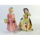 A small Royal Doulton figure 'Tinkle Bell' and another Babie